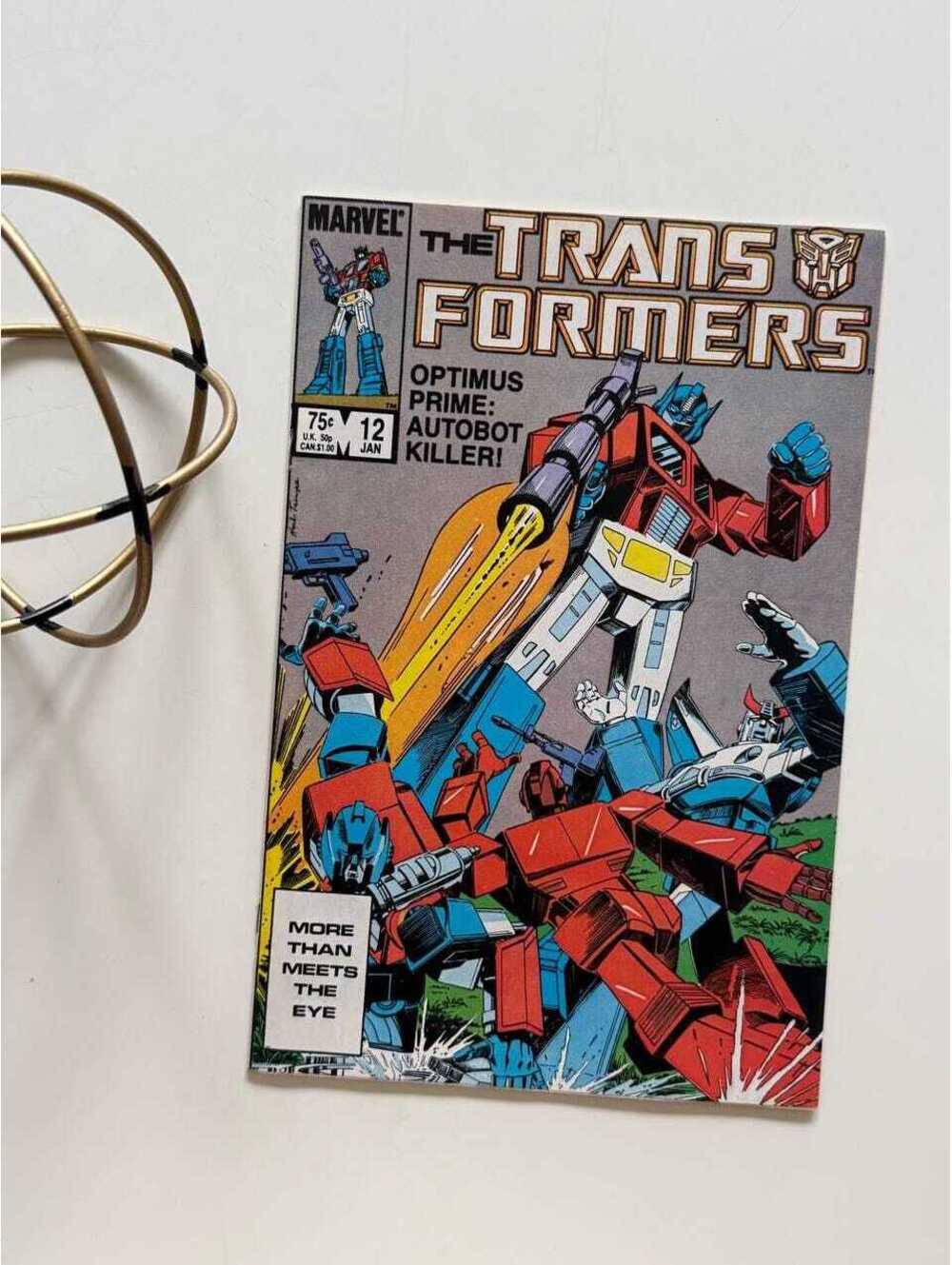 The Transformers #12 (1986) High Grade | Optimus Prime - Vintage Comic book